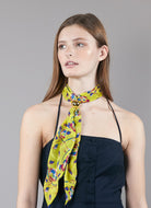 Kelly Scarf-Scarves-Tanya Taylor-Navy/Lemon-Max & Riley